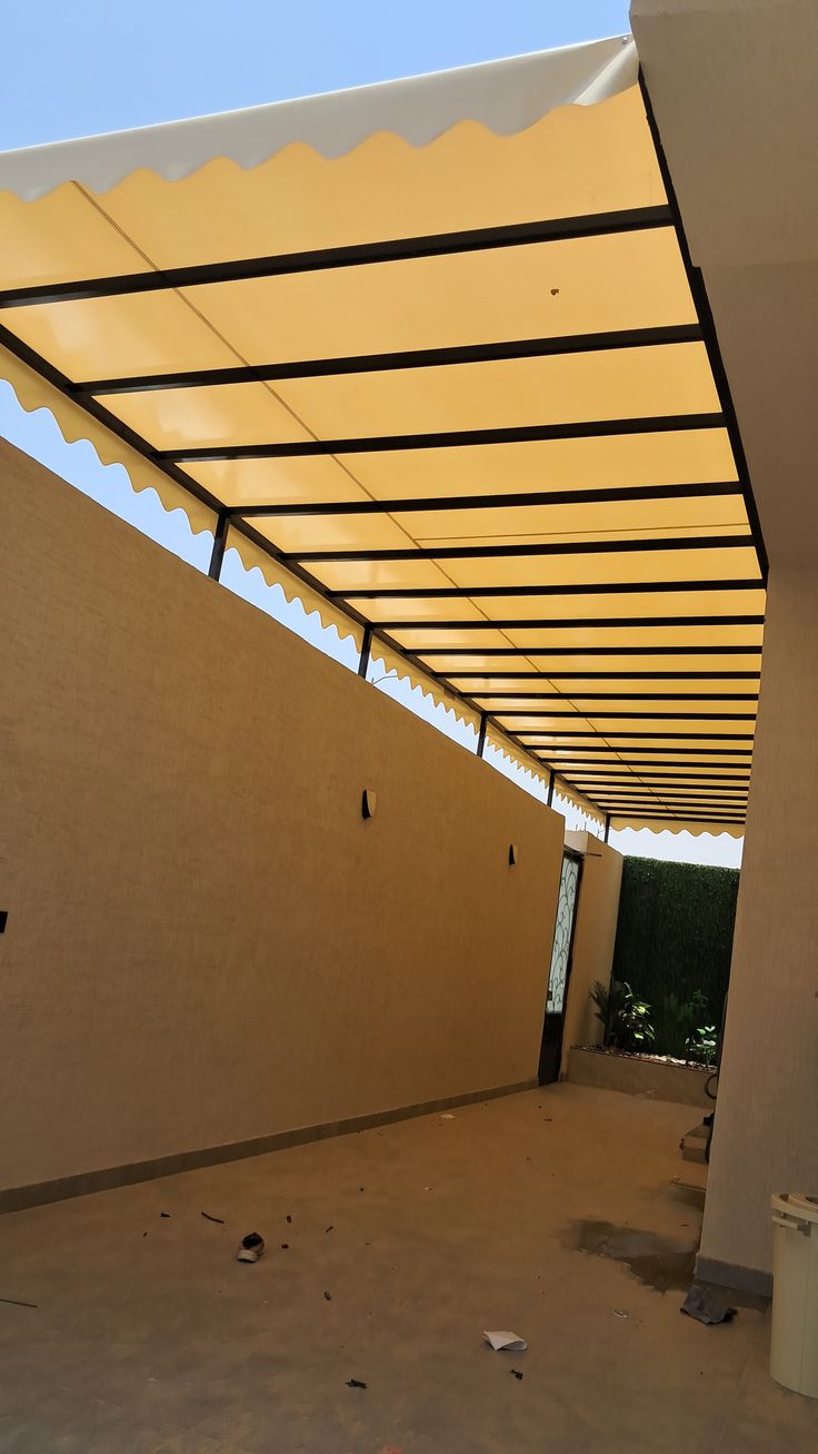 Imagem decorativa de ambiente para Toldos.